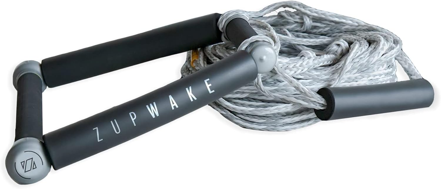 ZUP Kneeboard Tow Rope with Textured EVA Handles and Adjustable