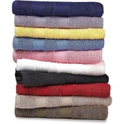 Zuperia 10-Pack Hand Towels, 16" x 28" Soft Cotton, Absorbent, Multicolor for Bathroom, Gym & Spa Use