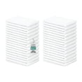 thumbnail image 1 of ZUPERIA Cotton Terry Bar Mop Towels, pack of 24, 14 x 17 in, White Absorbent Cleaning Cloths for Home & Garage, 1 of 8