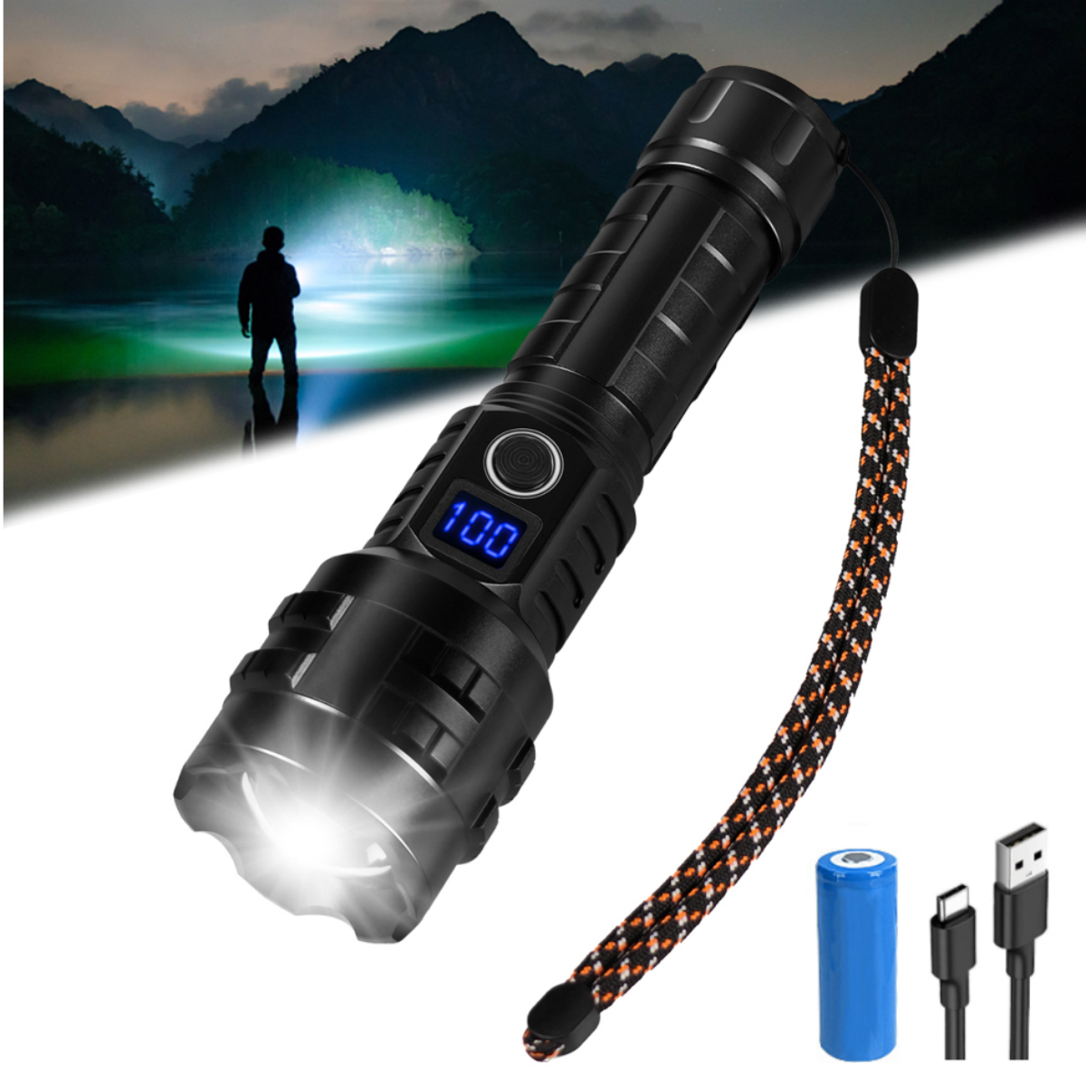 Energizer Eveready 2 x D LED Flashlight