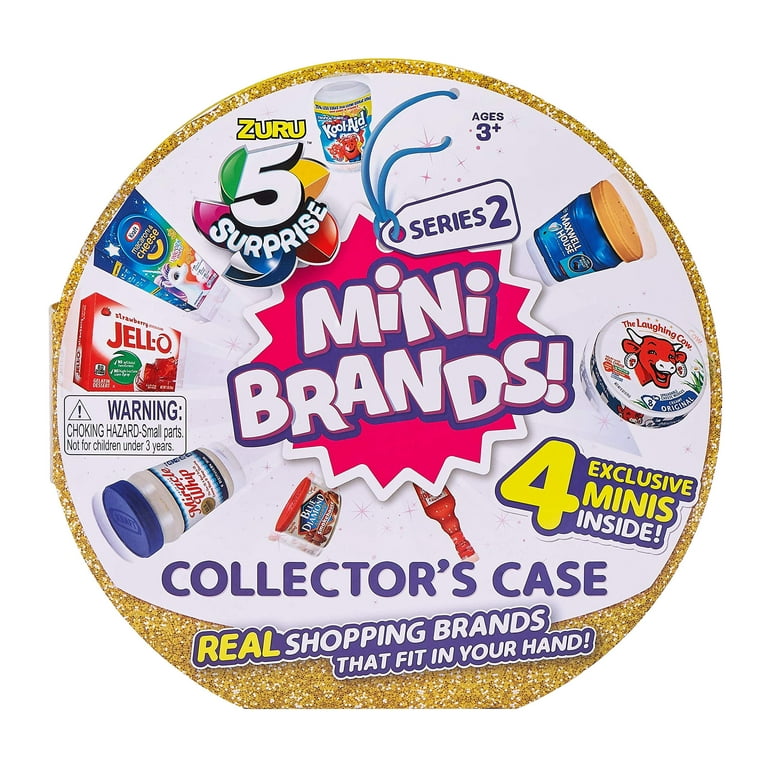 Zuru Surprise Mini Brands Series 3 Collector's Case with 5 Exclusive Minis