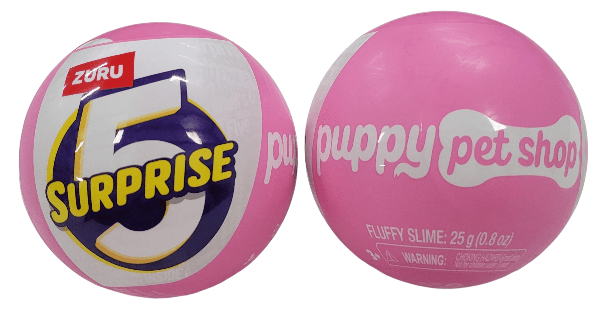 ZURU 5 Surprise Puppy Pet Shop Mystery Capsule Toy 2 Pack, Surprise Puppies