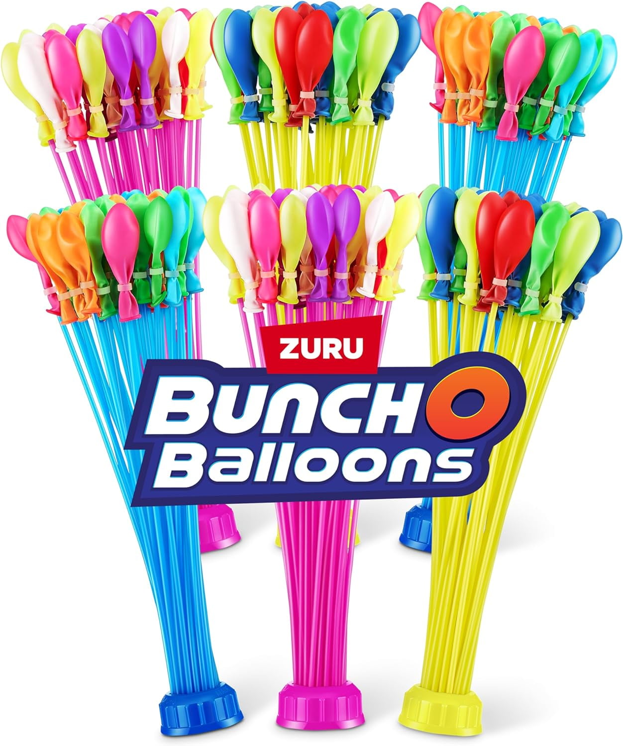 ZURU Bunch O Balloons 200+ Rapid-Fill Self-Sealing Water Balloons (6 Pack)