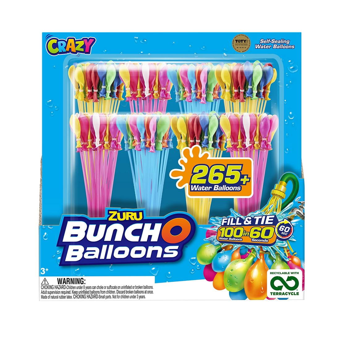 ZURU Bunch O Balloons Rapid Fill Water Balloons, 280 ct.