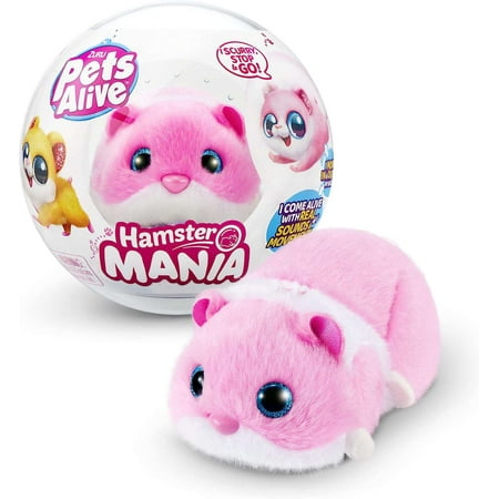 ZURU Collectible 3 - 15 Years Stuffed Animals & Plush Toy, Cotton Multi-color Pink, 3.2 oz