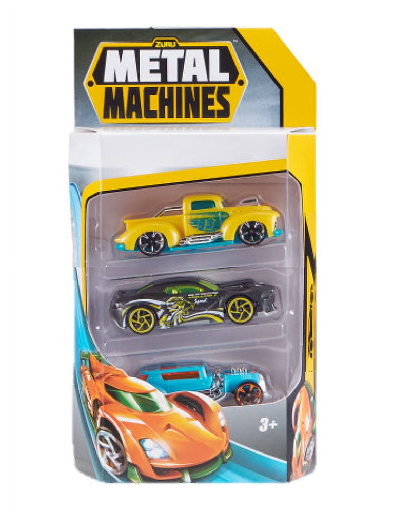 ZURU Metal Machines 3-Pack Diecast Vehicles - Walmart.com