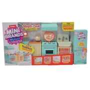 ZURU Mini Brands Really Works Magic Cook Kitchen Set with Mini Brands Fill The Fridge Playset
