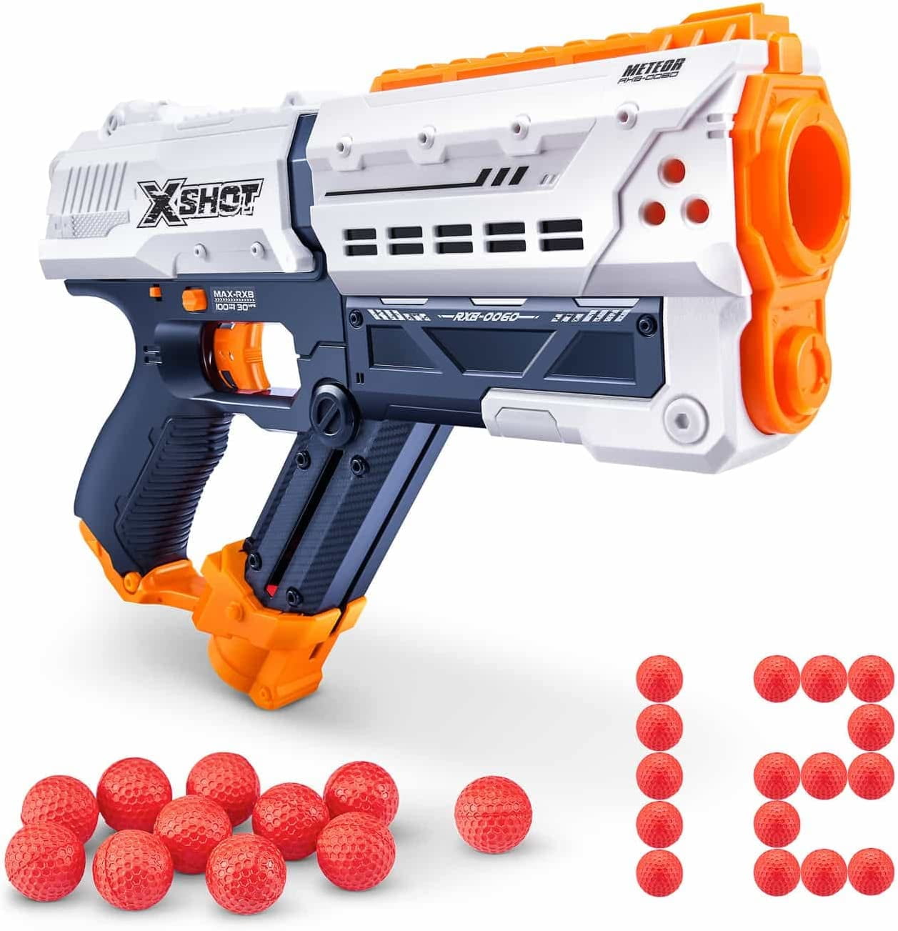 ZURU X-Shot Chaos Meteor Blaster with 12 Round Ammunition for