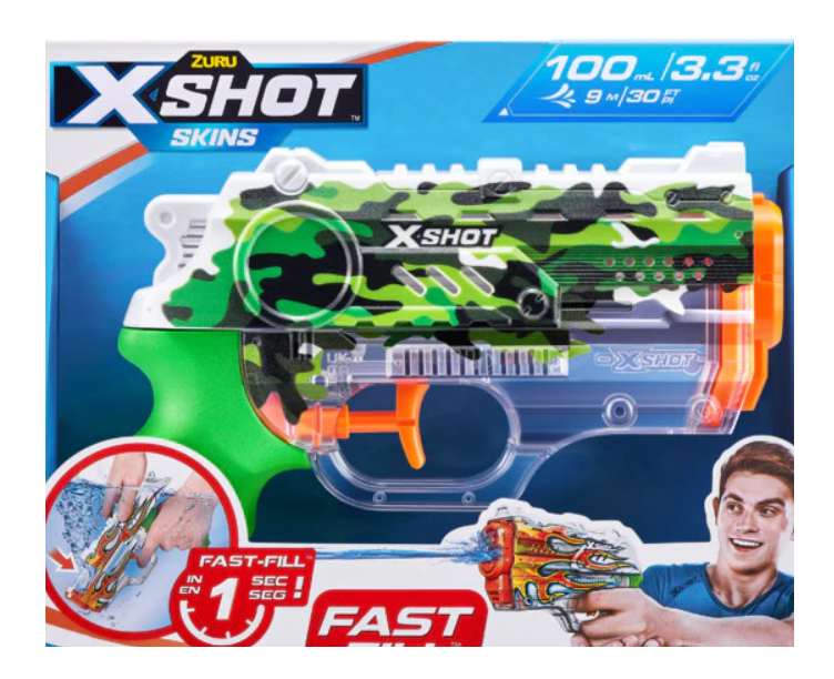 ZURU XSHOT Fast Fill Skins - Junior Blaster
