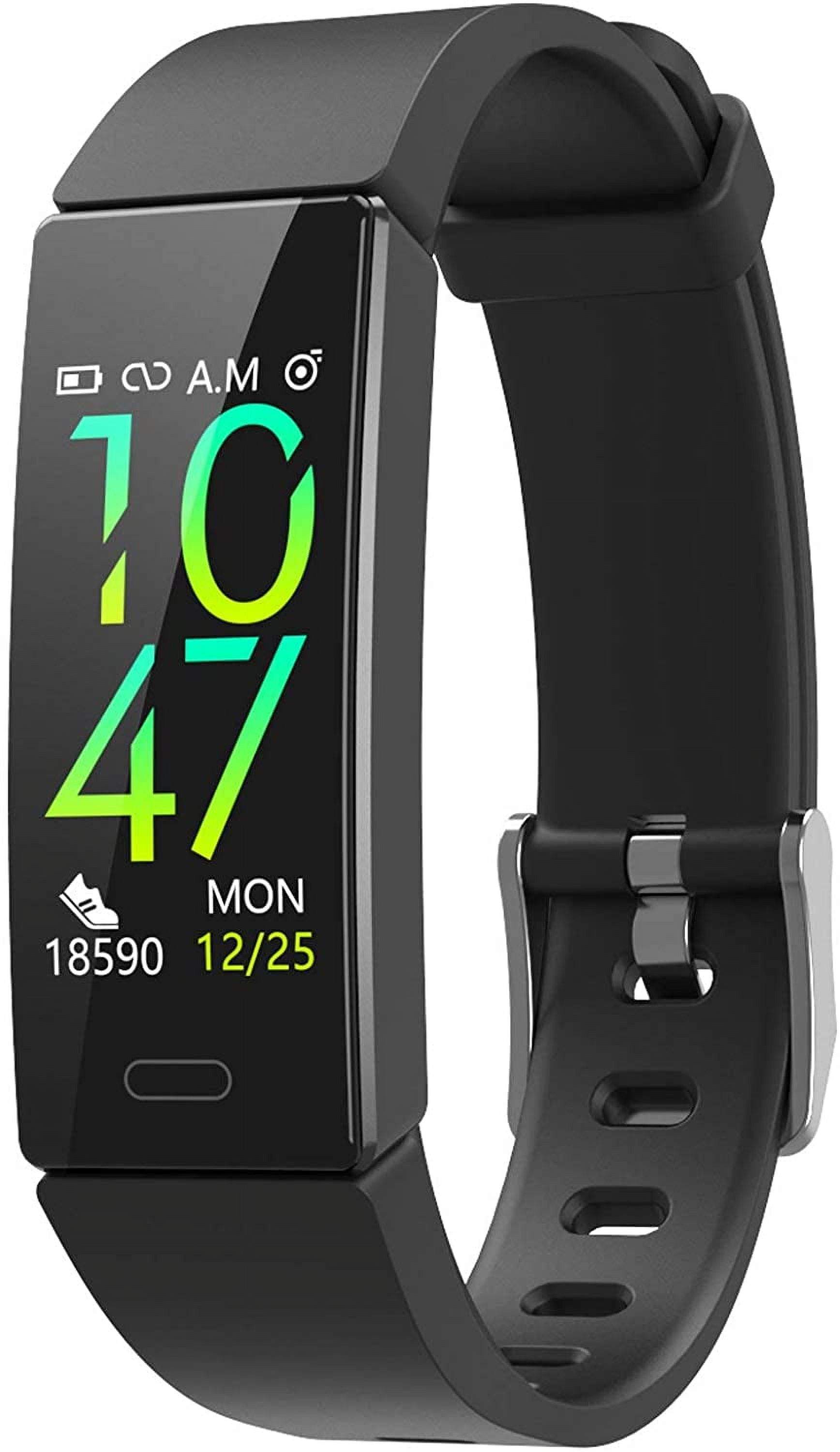 ZURURU Fitness Tracker with Blood Pressure Heart Rate Sleep Health