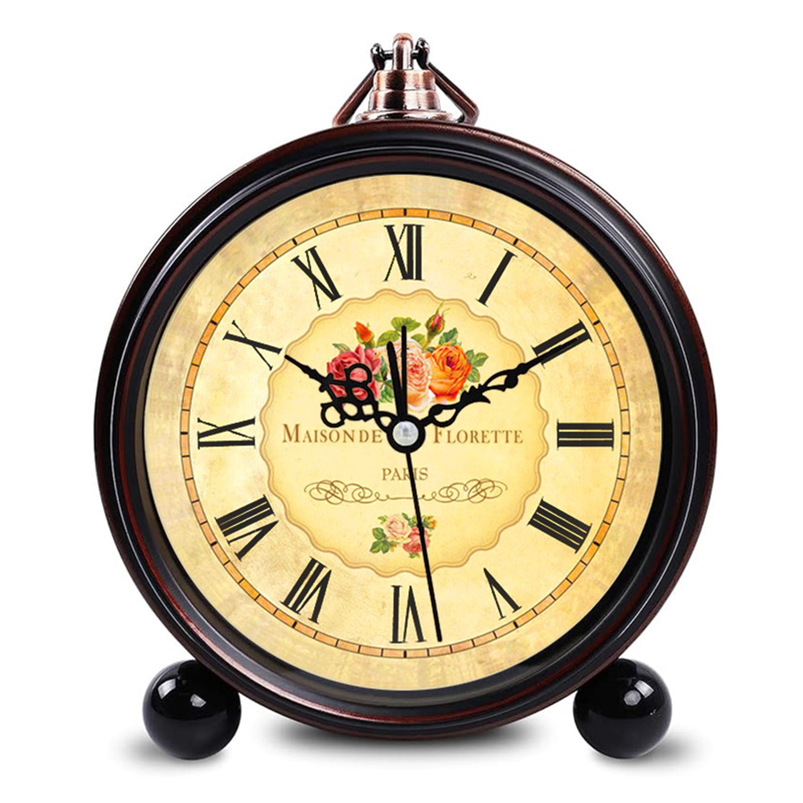 ZUTOYBOLIN Desk Clock, Table Clock Easy Identification Silent Ticking ...