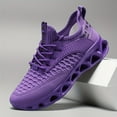 thumbnail image 1 of ZUTY Womens Training Running Shoes Breathable Non Slip Fashion Sneakers for Gym Workout Tennis Walking Sports Purple 7, 1 of 6