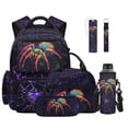 thumbnail image 1 of ZUXONGSY 6 in 1 Spider Spider Web Print Backpack Set for Boys Girls, Large Capacity School Backpack with Lunch Bag Pencil Case Water Bottle Holder Keychain Bookmark for Elementary Middle School, 1 of 7