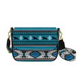 thumbnail image 1 of ZUXONGSY Aztec Tribal Bull Print Shoulder Handbag for Women PU Leather Crossbody Travel Purse Mini Satchel with Adjustable Wide Strap for Daily Use Shopping, 1 of 7