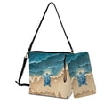 thumbnail image 1 of ZUXONGSY Beach Sea Turtle Print Top-Handle Handbags with Purse for Women Fashion 2 Pcs Bucket Purse Set Large Bucket Crossbody Bag Set for Workout, 1 of 4