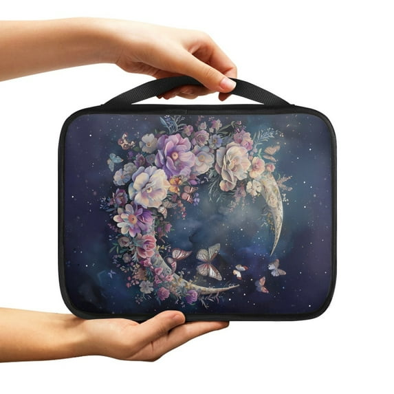 ZUXONGSY Boho Mandala Hummingbird Pattern Bible Cover for Women Men Bible Case Bible Carrying Case Portable Bible Tote with Handle Sturdy Bible Study Supplies for Church and Daily Use