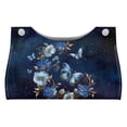 thumbnail image 1 of ZUXONGSY Butterfly Floral Tissue Box Cover PU Leather Household Tissue Holder with Buckle Fashion Tissue Cube Box Cover Waterproof Tissue Box Holder Home Accessories Decoration, 1 of 7
