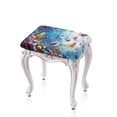 thumbnail image 1 of ZUXONGSY Butterfly Stool Covers Rectangle 2 Pack Bar Furniture Cover with Elastic Bands Counter Stool Covers Dust Protective Cover Slipcovers for Kitchen Living Room Wedding Pub Decor, 1 of 7