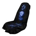thumbnail image 1 of ZUXONGSY Car Seat Cover Towel Dragonfly Rose Print Auto Front Seat Covers Washable Towel Bucket Seat Covers Gift for Car Outdoor Sport Activities, 1 of 8