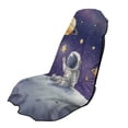 thumbnail image 1 of ZUXONGSY Car Seat Cover Towel Moon Astronaut Print Car Seat Protector Front Seats Breathable Towel Bucket Seat Covers Gift for Car Outdoor Sport Activities, 1 of 8