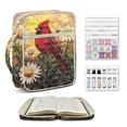thumbnail image 1 of ZUXONGSY Cardinal Daisy Sunset Print Bible Case for Women Quilted Bible Cover Portable ChuZU Bag with Tabs & Durable Handle Christian Tote Bag for Daily Use, ChuZU, 1 of 7