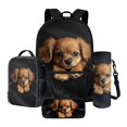 thumbnail image 1 of ZUXONGSY Cat Print 4 Pack Backpack Purse for Girls Boys Large Capacity School Bag with Lunch Box Pencil Case and Water Bottle Holder Kindergarten Rucksack Kids Daypack Travel Laotop Bags, 1 of 6