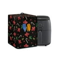 thumbnail image 1 of ZUXONGSY Christmas Holly Candy Air Fryer Cover Rice Cooker Protective Cover with Storage Pockets Dust-Proof Kitchen Small Appliance Cover Not Easy to Pilling Christmas Decor, 1 of 7