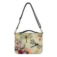 thumbnail image 1 of ZUXONGSY Dragonfly Sunflower Floral Letter Print Bible Cover for Women PU Leather Bible Case with Handle Lightweight Bible Carrying Case with Pen Holder Large Church Bag, XL, 1 of 1
