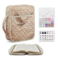 thumbnail image 1 of ZUXONGSY Eagle Snow Mountain Print Bible Case for Women Quilted Bible Cover Case Portable ChuZU Bag with Tabs & Durable Handle Christian Gift for Religious, ChuZU, 1 of 7