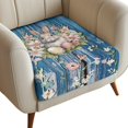 thumbnail image 1 of ZUXONGSY Easter Couch Cushion Cover Rabbit Sofa Seat Cushion Slipcovers 1 Seater Armchair Cushion Cover Machine Washable Outdoor Cushion Cover Dust Cover Easter Gifts for Friends, 1 of 5