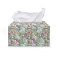 thumbnail image 1 of ZUXONGSY Easter Rabbit Tissue Box Covers PU Leather Rectangular Tissue Box with Snap Button Leather Rectangular Tissue Box Fashion Tissue Box Easter Bedroom Office Desk Accessories, 1 of 7