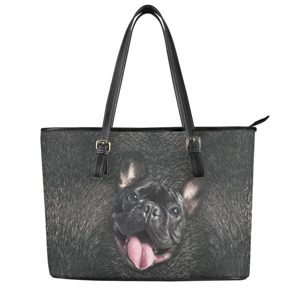 ZUXONGSY Falcon Dog Print Handbag for Women Large Capacity Shoulder Bag Waterproof Work Bag with Handle for Daily Use Work