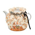 thumbnail image 1 of ZUXONGSY Fall Maple Leaf Teapots Dust Cover Tea Cozy for Teapot with Elastic Band Drawstring Teapot Cozy Cover Insulated Easy to Install And Washable Fall Thanksgiving Decor, 1 of 6
