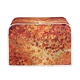 thumbnail image 1 of ZUXONGSY Fall Maple Leaf Toast Cover 2 Slice Bread Toaster Oven Dustproof Cover Wide Slot Bread Maker Cover Toaster Protector Reusable Kitchen Appliance Accessories Thanksgiving Decor, 1 of 7