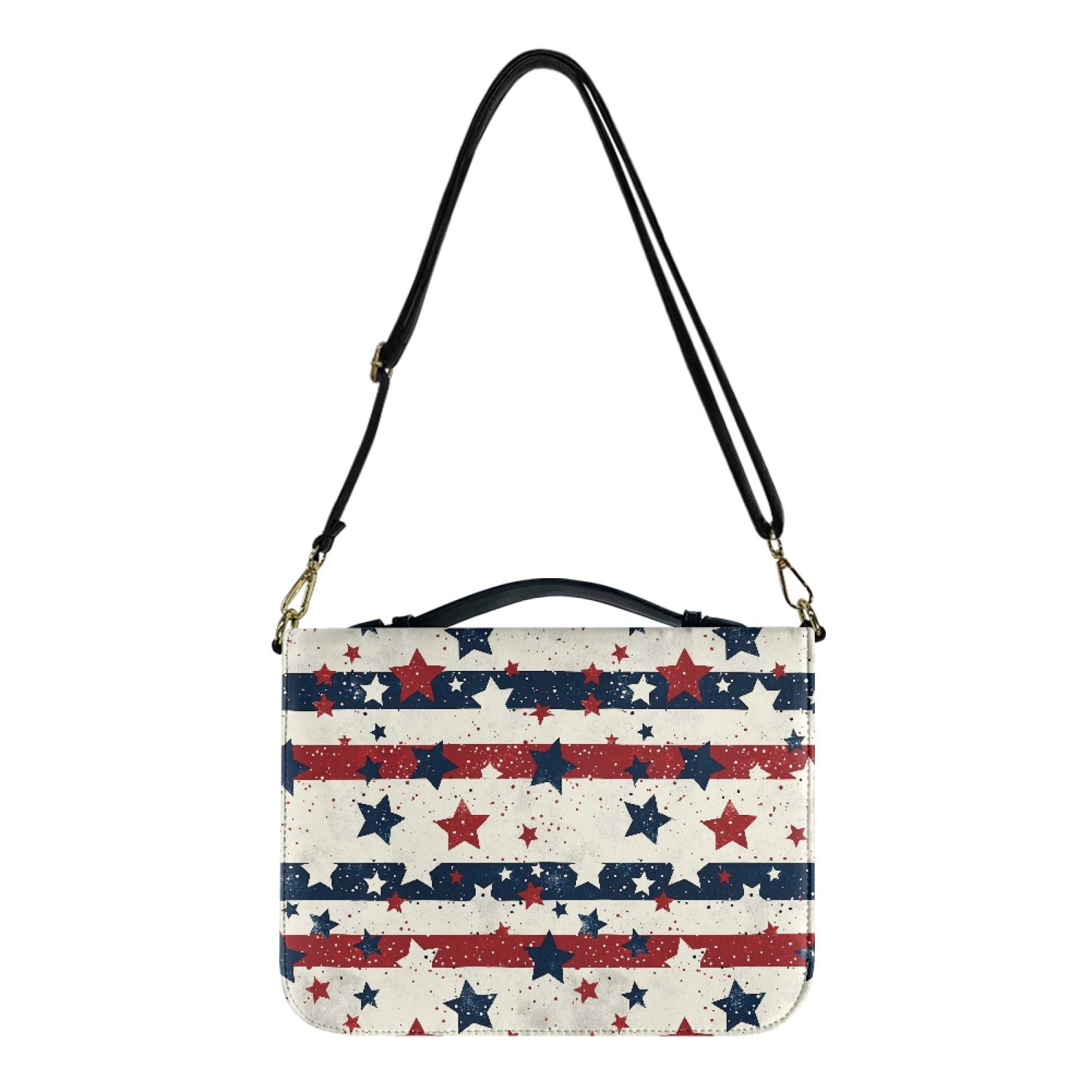 ZUXONGSY Flag Star Paint Splatter Print Bible Cover for Women Men ...