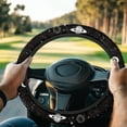 thumbnail image 1 of ZUXONGSY Galaxy Golf Cart Steering Wheel Covers Planet Universal Car Wheel Cover Stretchy Car Steering Wheel Cover Protector Interior Decor Steering Wheel Accessories for Club Car Golf Cart, 1 of 7