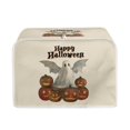 thumbnail image 1 of ZUXONGSY Happy Halloween Toaster Cover 2 Slice Bread Maker Cover Wide Slot Spooky Ghost Quilted Toaster Appliance Dust-Proof Cover Happy Halloween Decor, 1 of 7
