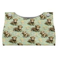thumbnail image 1 of ZUXONGSY Highland Cow Tissue Box Covers Rectangular PU Long Tissue Box Cover with Buckle Elegant Office Desk Decorations Convenient to Use Waterproof Tissue Cover Home Indoor Decor, 1 of 7
