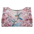 thumbnail image 1 of ZUXONGSY Hummingbird Floral Tissue Box Cover Rectangular PU Long Tissue Box Cover with Buttons Facial Paper Organizer Dispenser Replacement Aesthetic Decor for Women Men, 1 of 7