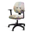 thumbnail image 1 of ZUXONGSY Hummingbird Flower Desk Chair Cover 2 Pcs Computer Office Chair Cover with Elastic Bottom Exquisite Chair Protector Suitable for Home Office Chair Upholstery Accessories, 1 of 7