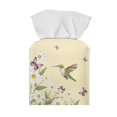 thumbnail image 1 of ZUXONGSY Hummingbird Square Tissue Box Cover Daisy PU Leather Tissue Box Holder Portable Facial Paper Organizer Aesthetic Paper Towel Box Cover for Women Gifts for Women Friends, 1 of 7