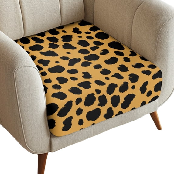 ZUXONGSY Leopard Print Couch Cushion Cover Outdoor Cushion Protector Cover Individual Couch Cushion Covers Wear-Resistant Sofa Seat Cushion Covers for Cushion Couch Sofa