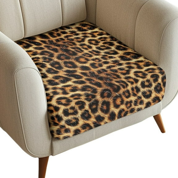 ZUXONGSY Leopard Print Couch Cushion Cover Universal Sofa Seat Cushion Cover Furniture Protection Cover for Cushion Couch Sofa Replacement Couch Seat Slipcovers Home Decor