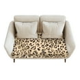 thumbnail image 1 of ZUXONGSY Leopard Print Sofa Cushion Covers Outdoor Cushion Protector Cover 2 Seater Elastic Separate Sofa Slipcover Couch Cushion Slipcover with Elastic Edge Dust Cover for Dining Room, 1 of 5