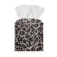 thumbnail image 1 of ZUXONGSY Leopard Print Square Tissue Box Covers PU Leather Tissue Cube Box Cover Modern Decorative Tissue Box Organizer Easy to Clean Tissue Box for Car Home Bathroom, 1 of 7