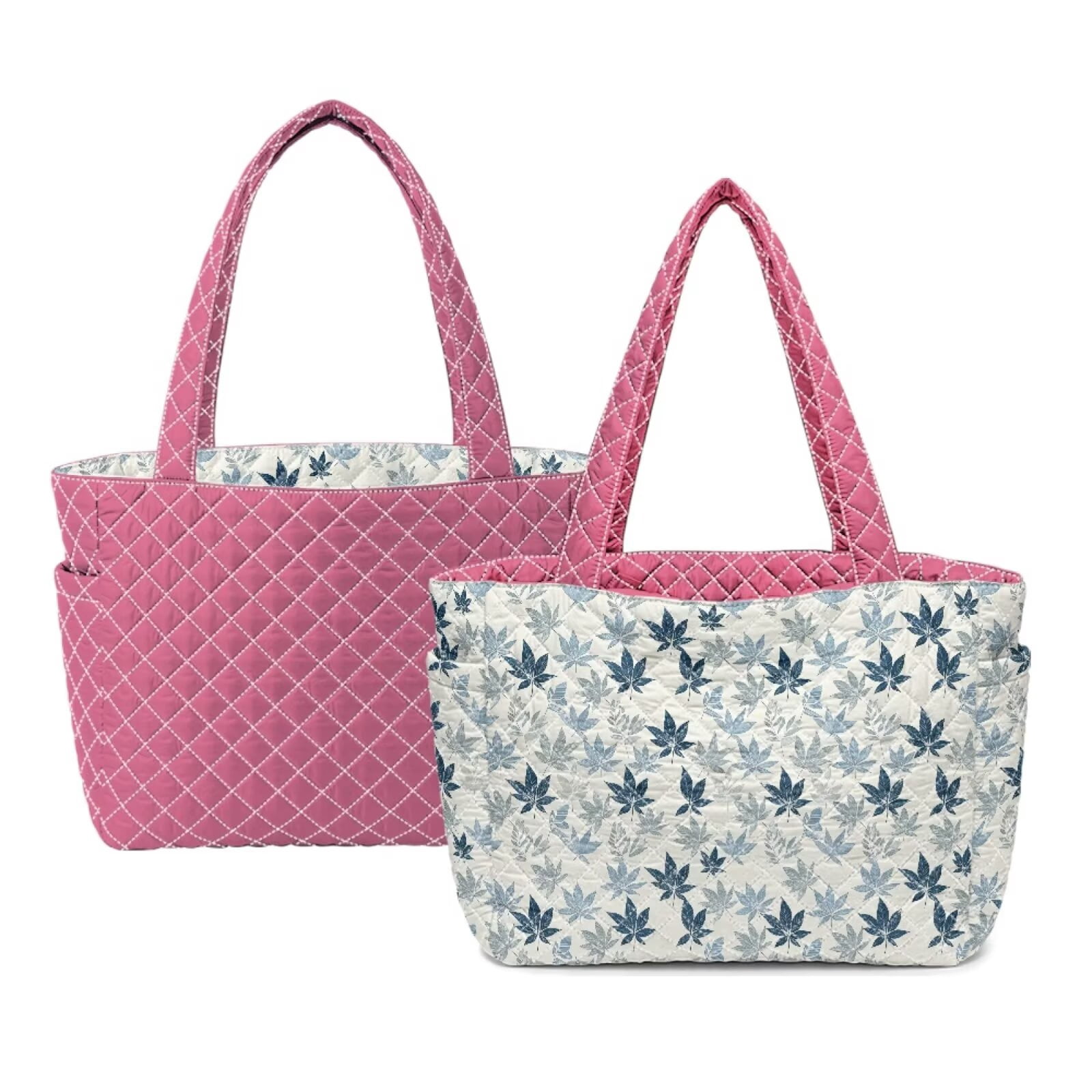 ZUXONGSY Koala Cherry Blossom Print Women's Quilted Reversible