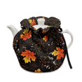 thumbnail image 1 of ZUXONGSY Maple Leaves Tea Pots Cosy Teapot Cover with Elastic Band Large Teapot Cover Tea Pot Cozies for Teapots Not Easy to Pilling And Fade Thanksgiving Fall Decor, 1 of 6