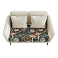 thumbnail image 1 of ZUXONGSY Mushroom Couch Cushion Covers Daisy Sofa Seat Cover Outdoor Patio Couch Cushion Protector Cover Individual Couch Cushion Covers for Living Room Bedroom Home Decor 2 Seater, 1 of 5