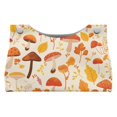 thumbnail image 1 of ZUXONGSY Mushroom Tissue Box Covers 2 PCS Rectangular Waterproof Tissue Cover with Buttons Modern PU Leather Tissue Box Holder Washable Home Bathroom Decorative Accessories, 1 of 7