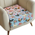 thumbnail image 1 of ZUXONGSY Rooster Flower Sofa Cushion Covers Couch Cushion Dust Cover Contemporary Furniture Protector Individual Couch Cushion Covers 1 Seater Armchair Cushion Cover Gifts for Friends, 1 of 5